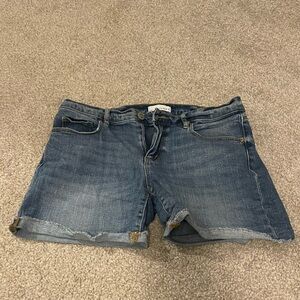 LOFT Classic Blue Jean Shorts